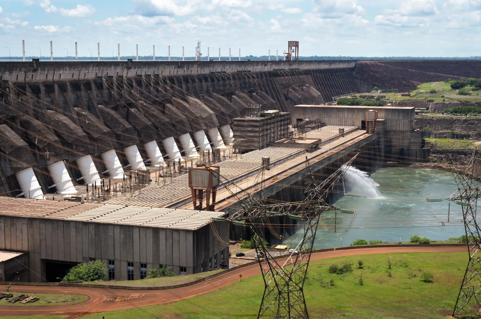 The Itaipú dam on the Paraná river, the source of the cheap hydropower that drew Bitcoin miners to Paraguay