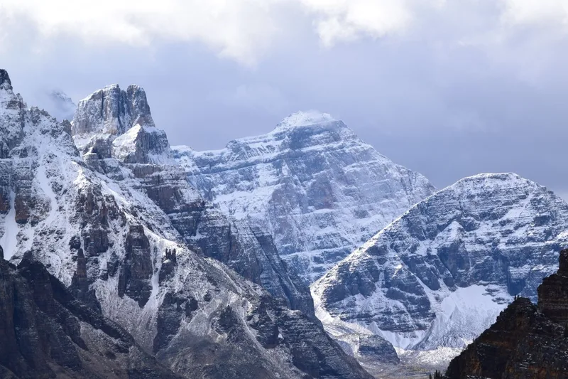 The Canadian Rockies, evoking the Canada that Canadian expats leave for Paraguay
