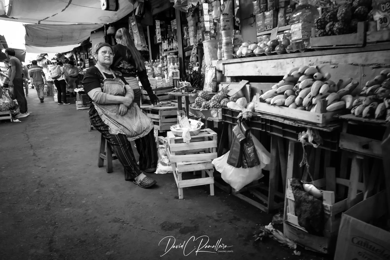 Fruit and vegetable stalls in Mercado 4, Asunción's largest market and a fixture of everyday living in Paraguay