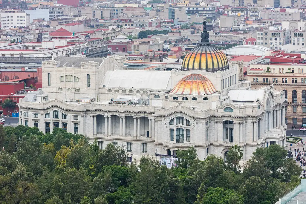 The Palacio de Bellas Artes in Mexico City; Mexico's scale and lifestyle are its edge over Paraguay