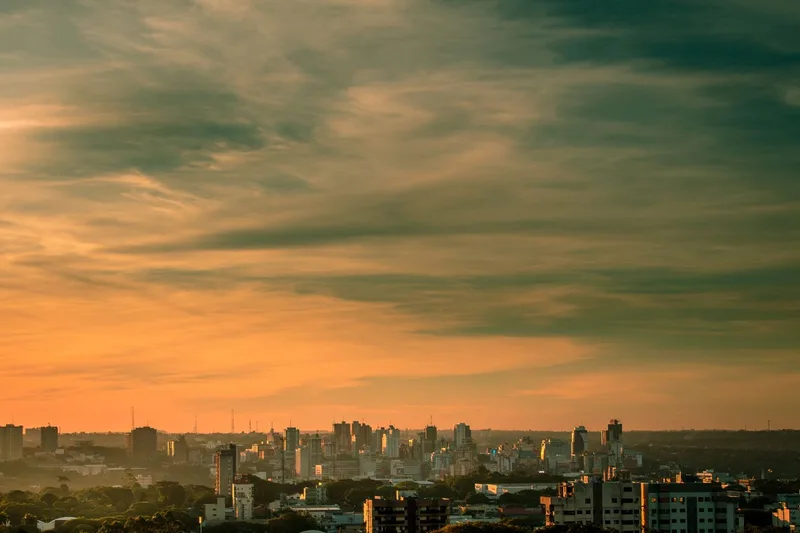 The Ciudad del Este skyline in Paraguay, where Kenyans can build residency and a second passport