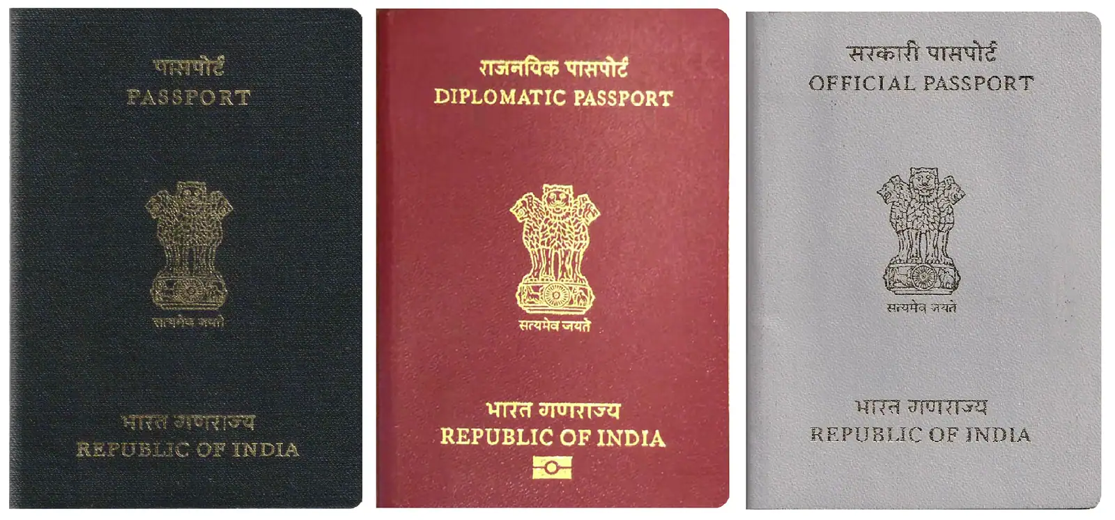 An Indian passport, the document Paraguay residency applicants start from