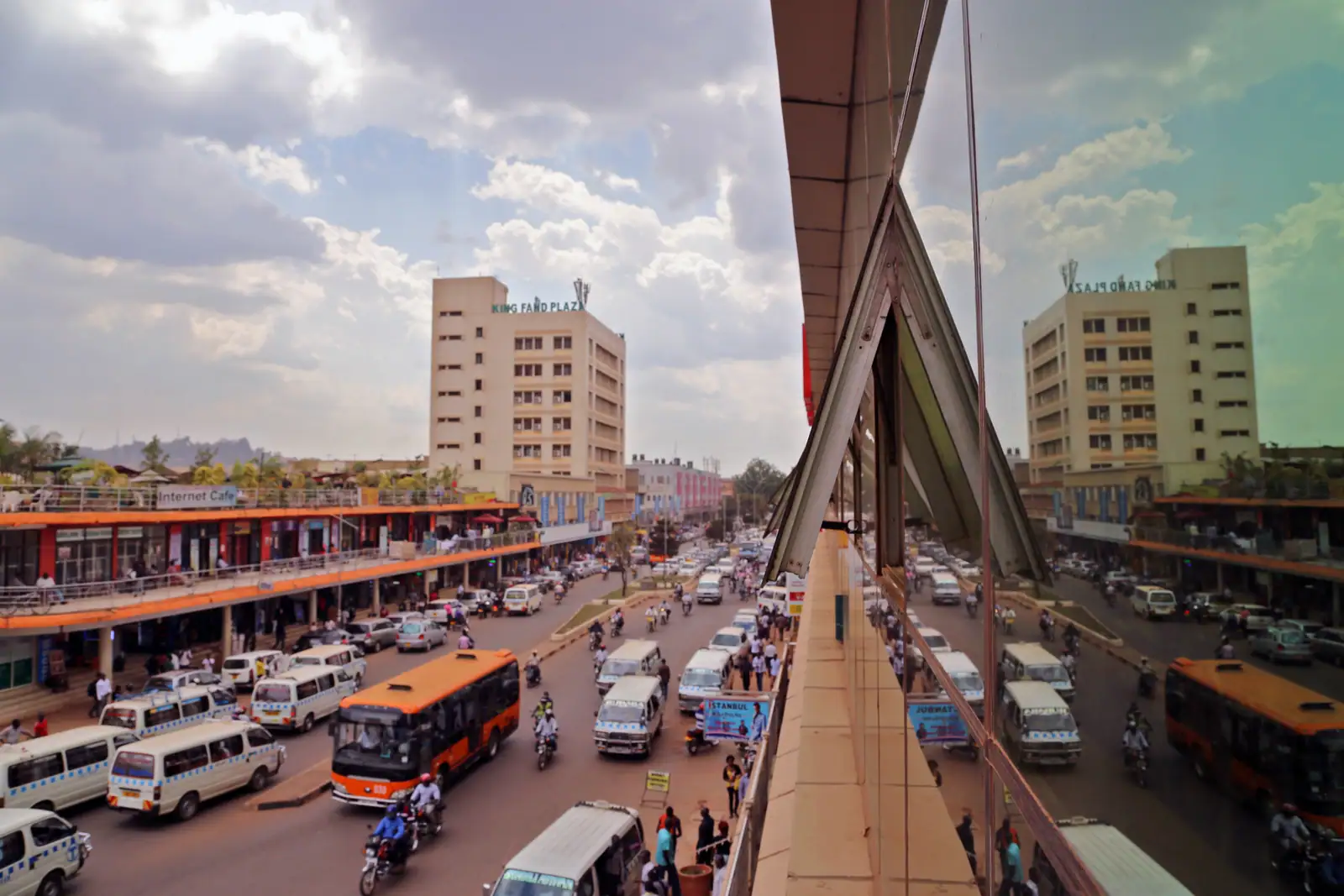 Kampala Road in Uganda, the starting point for Ugandans seeking Paraguay residency