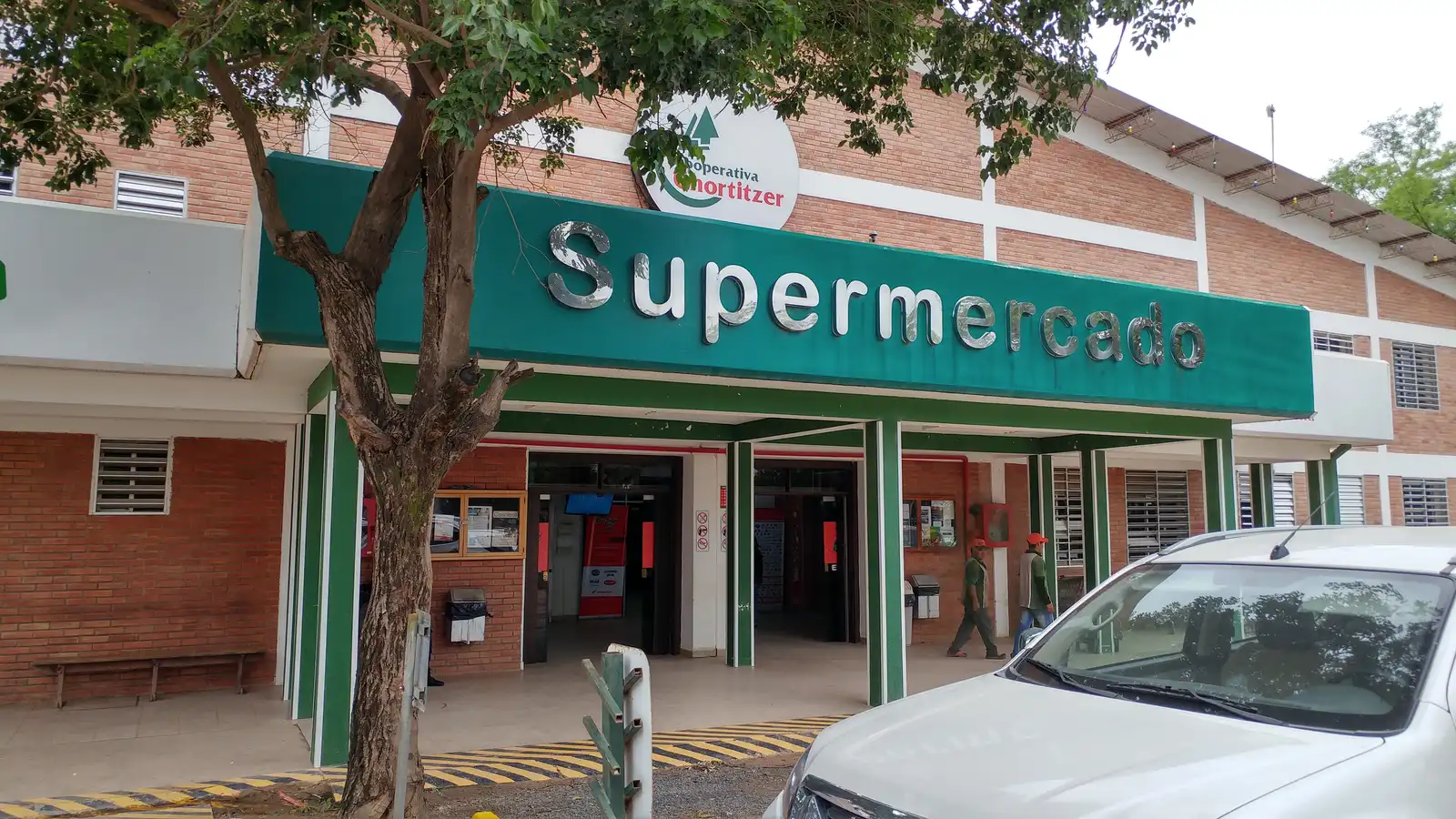 A Cooperativa Chortitzer supermarket in Paraguay, one of the places a monthly grocery budget is actually spent