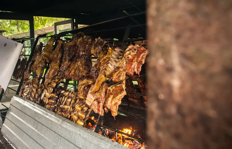 A traditional Paraguayan asado, one of the author's favourite things about life in Paraguay