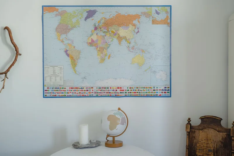 A world map illustrating how exit taxes differ by country