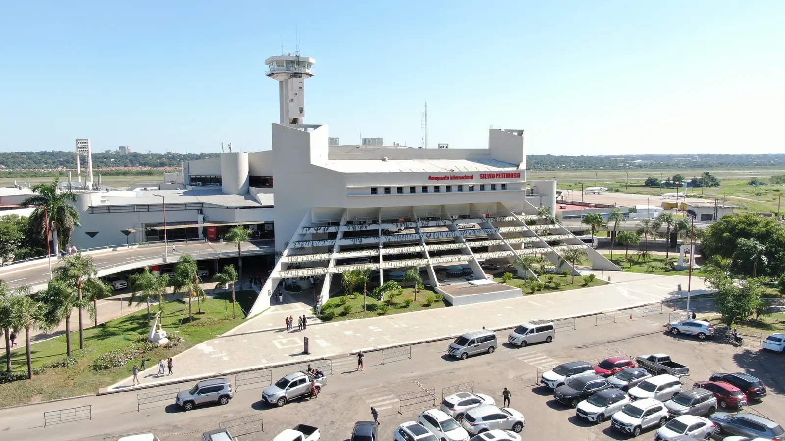 Silvio Pettirossi International Airport in Asunción, the base for LATAM's expanded Paraguay flight schedule